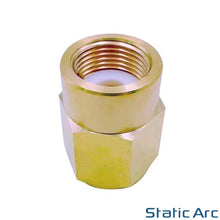 Load image into Gallery viewer, CO2 BOTTLE to ARGON REGULATOR ADAPTER CONNECTOR GAS FITTING G5/8 to W21.8