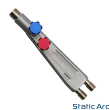 Load image into Gallery viewer, OXY ACETYLENE LIGHTWEIGHT GAS WELDING TORCH OXYGEN FUEL SHANK + TIPS KIT