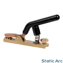 Load image into Gallery viewer, 400A ELECTRODE HOLDER + EARTH CLAMP SET WELDING GROUND ARC MMA ROD STICK GRIP