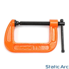 Load image into Gallery viewer, G CLAMP SET HEAVY DUTY CAST IRON METALWORK WELDING C VICE WOOD 2/3/4/6/8inch 5pc