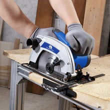 Load image into Gallery viewer, 1400W ELECTRIC CIRCULAR SAW WOOD CUTTING BLADE POWER CHOP MITRE CUT 185mm DISC