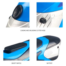 Load image into Gallery viewer, CORDLESS SCISSORS CUTTING SHEARS ELECTRIC BATTERY FABRIC PLASTIC CARDBOARD SNIPS