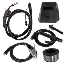 Load image into Gallery viewer, MIG 130 INVERTER GASLESS WELDER 3in1 MMA ARC TIG LIFT NO GAS WELDING KIT 130A