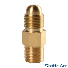 Load image into Gallery viewer, ARGON BOTTLE to CO2 REGULATOR ADAPTER CONNECTOR GAS FITTING G5/8 to W21.8