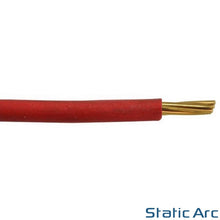 Load image into Gallery viewer, 1 CORE ELECTRICAL CABLE SINGLE WIRE INSULATED PVC RED BLACK 6491X 0.75-4.0mm2