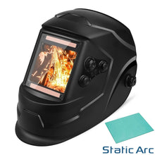 Load image into Gallery viewer, AUTO DARKENING WELDING MASK HELMET TRUE COLOUR LARGE VIEW FACE EYE HEAD VISOR