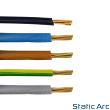 Load image into Gallery viewer, 1 CORE ELECTRICAL CABLE SINGLE WIRE INSULATED 6491X CUT LENGTH 10mm2