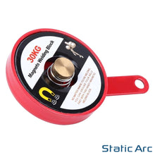 Load image into Gallery viewer, MAGNETIC WELDING GROUND CLAMP HOLDER EARTH BLOCK DISC SUPPORT 200A/500A