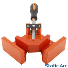 Load image into Gallery viewer, RIGHT ANGLE CORNER CLAMP 90 DEG VICE GRIP WELDING WOOD FRAME MITRE FIX SWING JAW