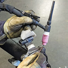 Load image into Gallery viewer, TIG FINGER HEAT SHIELD GLOVE WELDING GUARD PROTECTION SAFETY L/XL