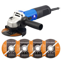 Load image into Gallery viewer, 850W ELECTRIC ANGLE GRINDER CUTTING GRINDING SANDING TOOL 115mm 4.5" DISC CUT