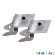 Load image into Gallery viewer, 2pc CORDLESS SCISSORS CUTTING SHEARS O D BLADE REPLACEMENT CRAFT FABRIC SNIPS