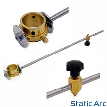Load image into Gallery viewer, PT31 PLASMA CUTTER CIRCLE CUTTING GUIDE ROLLER WHEEL COMPASS TORCH CUT LG40