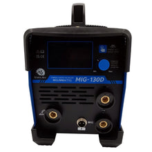 Load image into Gallery viewer, MIG 130D Inverter Gasless Welder 3in1 Synergic MMA ARC TIG Lift No Gas Flux Core 130A
