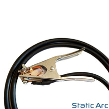 Load image into Gallery viewer, EARTH CLAMP + ELECTRODE HOLDER WELDING CABLE GROUND ARC MMA 200A 10-25 DINSE
