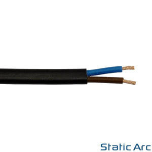 2 CORE ELECTRICAL FLAT TWIN CABLE FLEXIBLE WIRE BLUE BROWN 5V 12V 24V / 1-42A