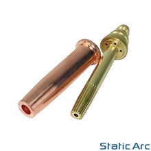 Load image into Gallery viewer, PNM OXY PROPANE GAS CUTTING NOZZEL TIP OXYGEN PNME LONG LENGTH 1/32&quot; - 3/64&quot;
