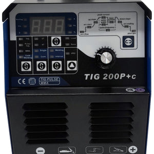 TIG 200P+C INVERTER DC WELDER 2in1 HF TIG PULSE COLD WELD MMA ARC STICK 200A