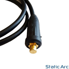 Load image into Gallery viewer, EARTH CLAMP + ELECTRODE HOLDER WELDING CABLE GROUND ARC MMA 200A 10-25 DINSE
