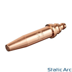 ANM OXY ACETYLENE GAS CUTTING NOZZEL TIP OXYGEN ANME LONG LENGTH 1/32" - 3/64"