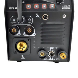MTC 200 SYNERGIC WELDER PLASMA CUTTER 5in1 MIG MMA ARC TIG CUT SPOT WELD 200A