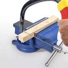 Load image into Gallery viewer, BENCH VICE WORKTOP CLAMP SWIVEL BASE JAWS VISE MECHANIC WORKSHOP 125mm (5inch)
