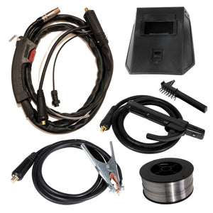 MIG 140A INVERTER DC WELDER 3in1 MMA TIG GAS GASLESS ARC MAG WELDING MACHINE KIT