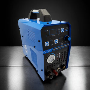 CUT 40 INVERTER PLASMA CUTTER w/ INBUILT AIR COMPRESSOR NON-TOUCH PILOT ARC 40A