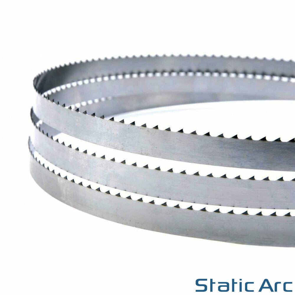 Imachinist 80” X 1/2” Bi-Metal Band Saw Blade – 10/14 TPI Variable Pitch, M42 Grade – For Ferrous Thick Tubing, Profile & Sheet Metal