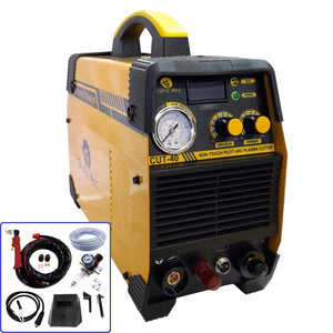 CUT 40 INVERTER AIR PLASMA CUTTER NON-TOUCH PILOT ARC METAL CUTTING KIT 40A