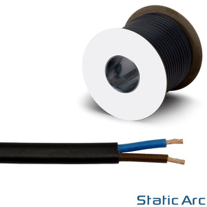 2 CORE ELECTRICAL FLAT TWIN CABLE FLEXIBLE WIRE BLUE BROWN 5V 12V 24V / 1-42A