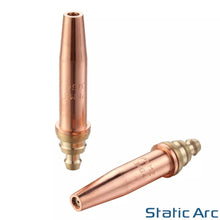 Load image into Gallery viewer, PNM OXY PROPANE GAS CUTTING NOZZEL TIP OXYGEN PNME LONG LENGTH 1/32&quot; - 3/64&quot;
