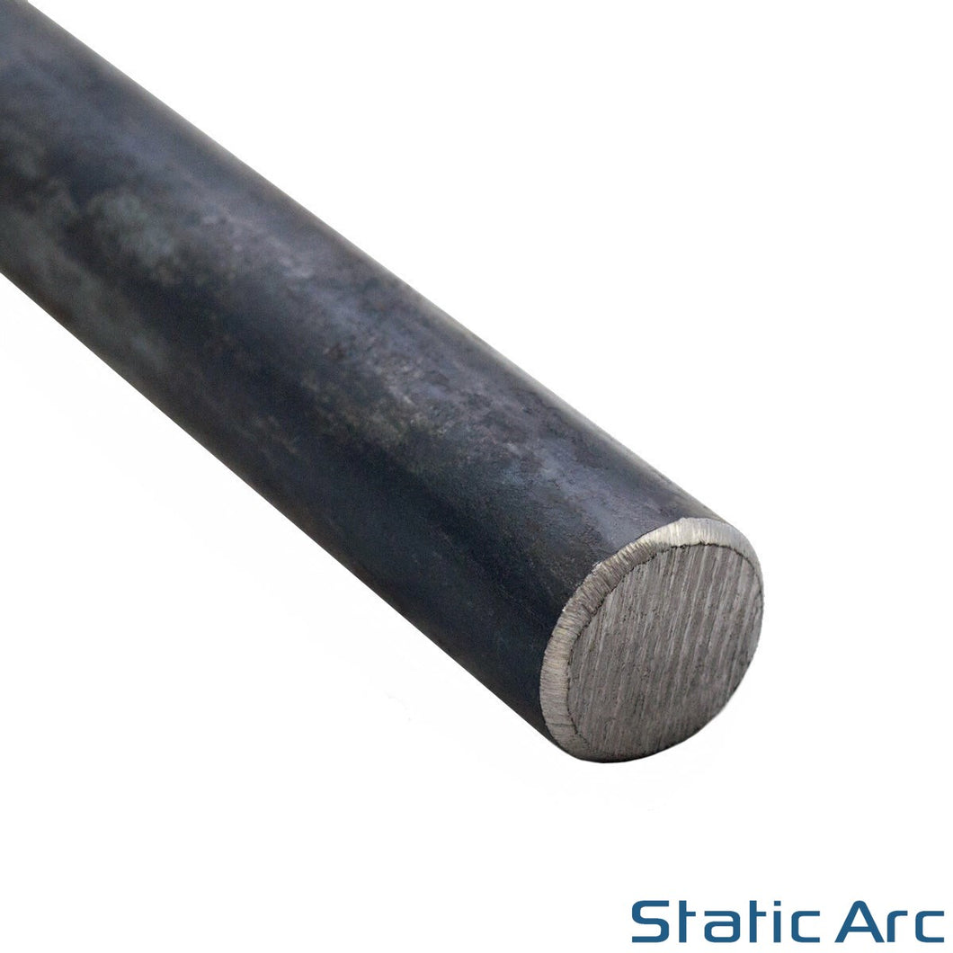 MILD STEEL ROUND BAR SOLID CIRCULAR METAL IRON ROD 6-25mm Diameter