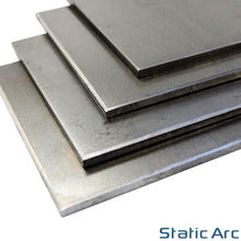 Load image into Gallery viewer, MILD STEEL SHEET METAL SQUARE CUT PLATE PANEL 0.9/1.2/1.5/2/3/4/5mm Thick
