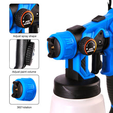 Load image into Gallery viewer, 550W ELECTRIC SPRAY GUN POWER TOOL SUCTION FED 800ML VEHICLE CAR FENCE PAINT

