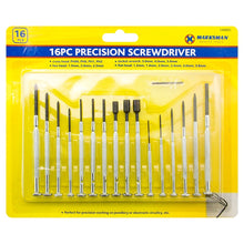 Load image into Gallery viewer, 16pc PRECISION SCREWDRIVER SET MINI SMALL JEWELLERS WATCH ELECTRONIC REPAIR KIT
