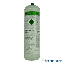 Load image into Gallery viewer, ARGON 100% ARGON/CO2 86/14% DISPOSABLE GAS BOTTLE MIX CYLINDER MIG TIG WELDING
