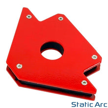 Load image into Gallery viewer, 25/50/75Lb MAGNETIC ANGLE CORNER HOLDER WELDING CLAMP SUPPORT FIX ARROW MAGNET
