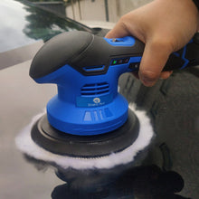 Load image into Gallery viewer, CORDLESS POLISHER CAR BUFFER ORBITAL SANDER MACHINE ROTARY PAD BATTERY POWER 12V
