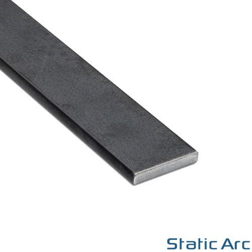 Black flat steel strip 30mm x 3mm