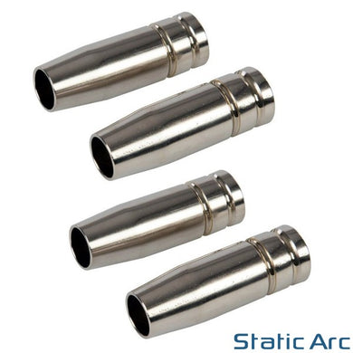 4x MB15 MIG WELDING NOZZLE SHROUD TORCH TIP COVER CAP CONICAL PUSH FIT