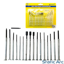 Load image into Gallery viewer, 16pc PRECISION SCREWDRIVER SET MINI SMALL JEWELLERS WATCH ELECTRONIC REPAIR KIT
