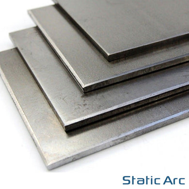 MILD STEEL SHEET METAL SQUARE PLATE PANEL 0.8/1/1.2/1.5/2/3/4/5mm THICK CUT SIZE