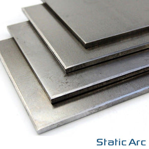 MILD STEEL SHEET METAL SQUARE PLATE PANEL 0.8/1/1.2/1.5/2/3/4/5mm THICK CUT SIZE