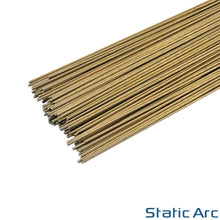 Load image into Gallery viewer, SILICON BRONZE C9 TIG BRAZING FILLER RODS STICK WIRE 300mm LENGTH 1.6/2.4/3.2mm
